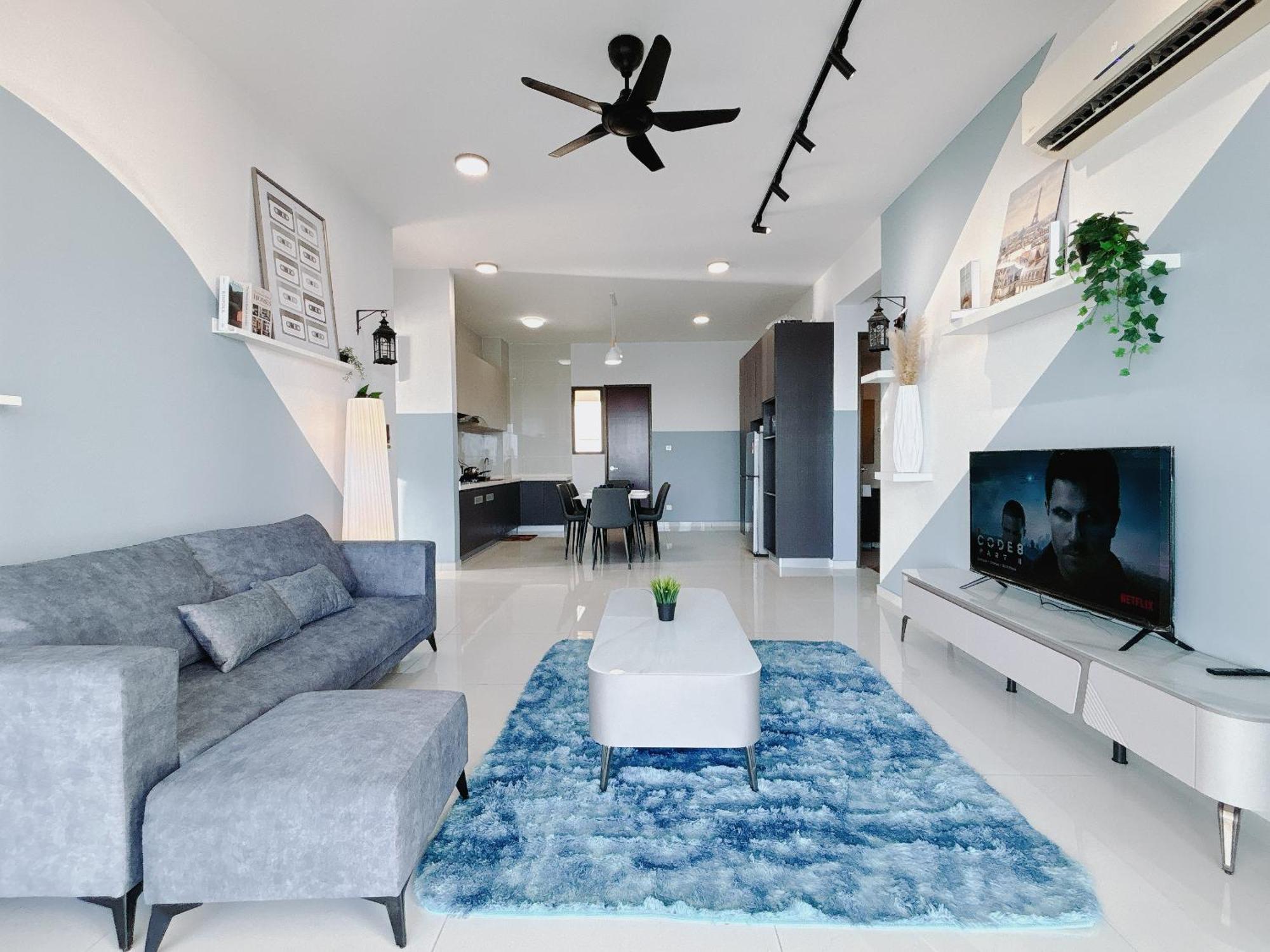 Seafront Country Garden Danga Bay By Lions Bay Apartment Johor Bahru Room photo